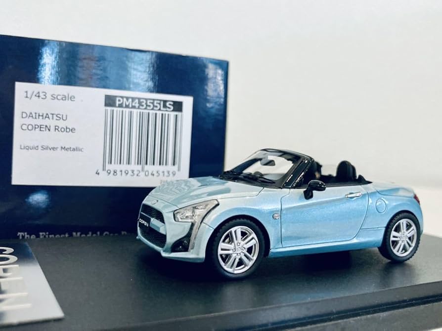 DAIHATSU コペン アクティブトップ シルバー 1/43ミニカー DAIHATSU コペン アクティブトップ シルバー 1/43ミニカー